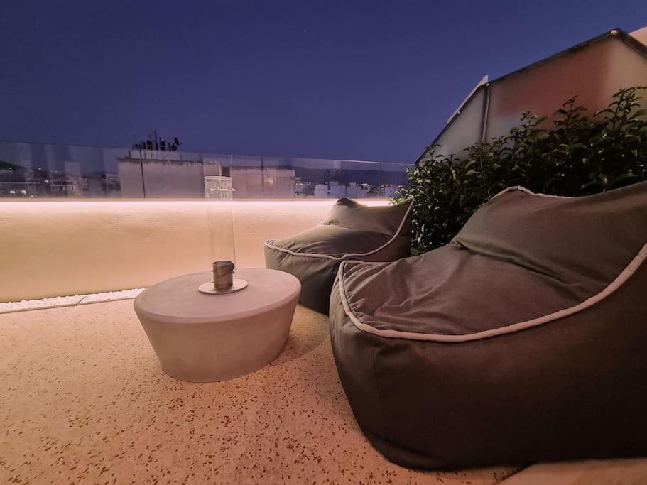 Heated Plunge Pool & Firepit Acropolis Penthouse Daire Atina Dış mekan fotoğraf